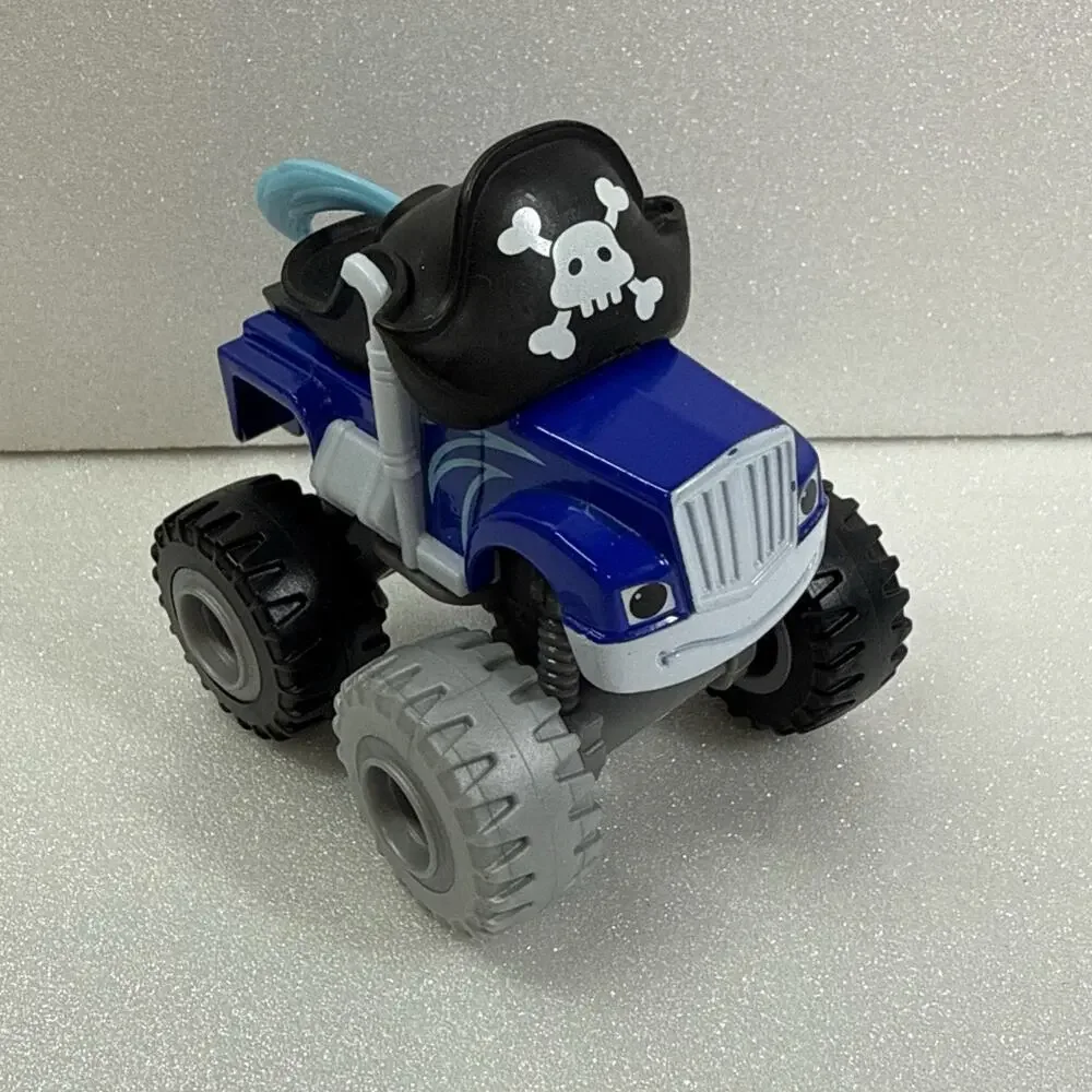 Pirate Crusher Nickelodeon Blaze & The Monster Machines Die-Cast Truck Blue